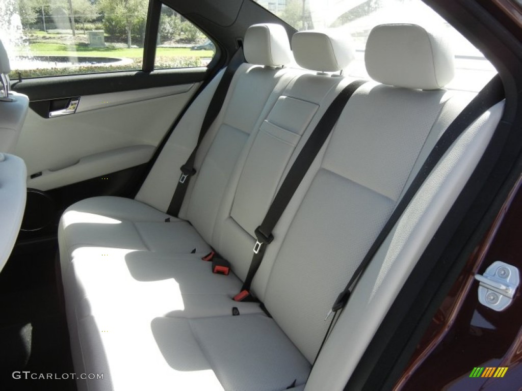 Grey/Black Interior 2009 Mercedes-Benz C 300 Sport Photo #61273568