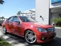 2009 Mars Red Mercedes-Benz C 350 Sport  photo #4