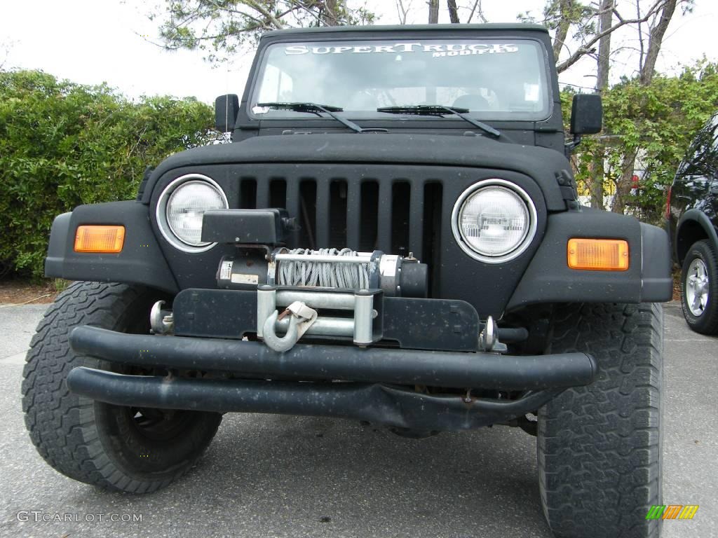 2002 Wrangler X 4x4 - Black / Agate Black photo #5
