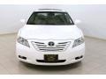 2009 Super White Toyota Camry XLE  photo #2