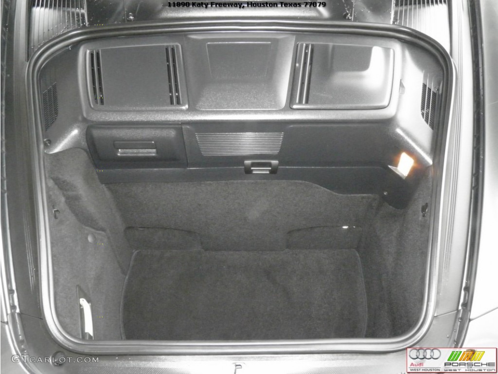 2011 911 Turbo S Coupe - Meteor Grey Metallic / Black photo #17