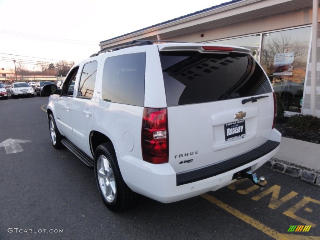 2007 Tahoe LTZ 4x4 - Summit White / Dark Titanium/Light Titanium photo #5