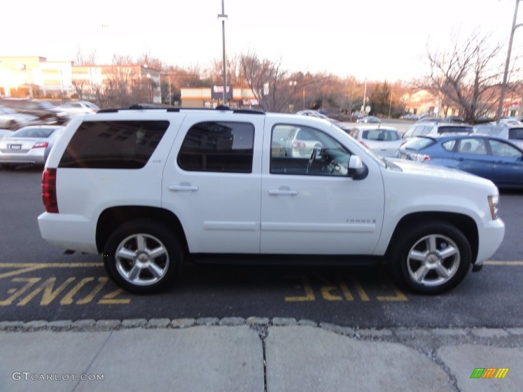 2007 Tahoe LTZ 4x4 - Summit White / Dark Titanium/Light Titanium photo #9