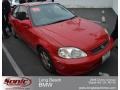 1999 Milano Red Honda Civic EX Coupe  photo #1