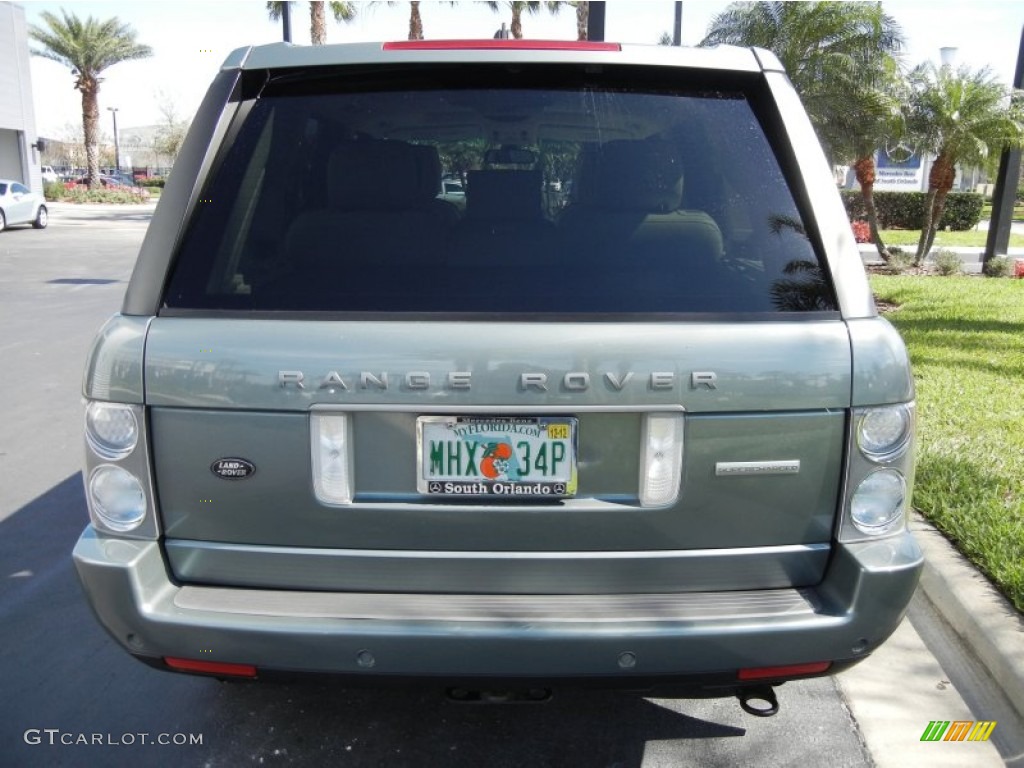 2006 Range Rover Supercharged - Giverny Green Metallic / Sand/Jet photo #7
