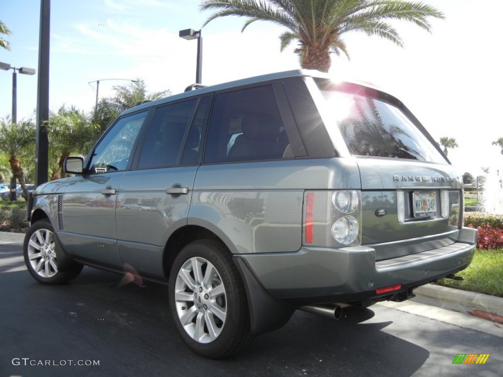 2006 Range Rover Supercharged - Giverny Green Metallic / Sand/Jet photo #8