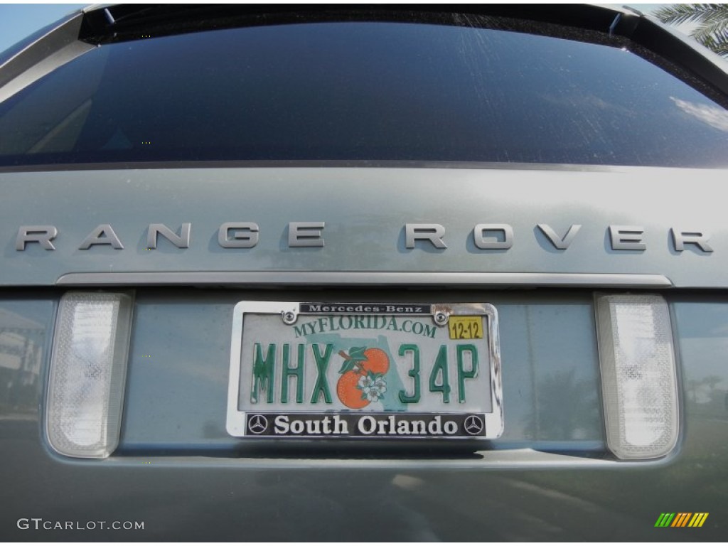 2006 Range Rover Supercharged - Giverny Green Metallic / Sand/Jet photo #9