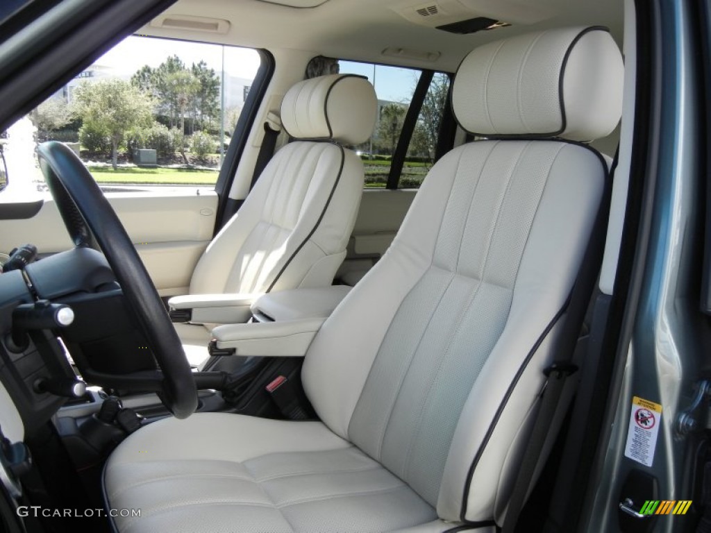 2006 Range Rover Supercharged - Giverny Green Metallic / Sand/Jet photo #13