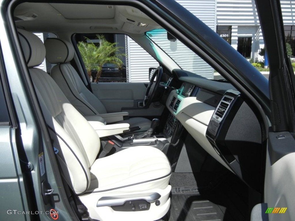 2006 Range Rover Supercharged - Giverny Green Metallic / Sand/Jet photo #20