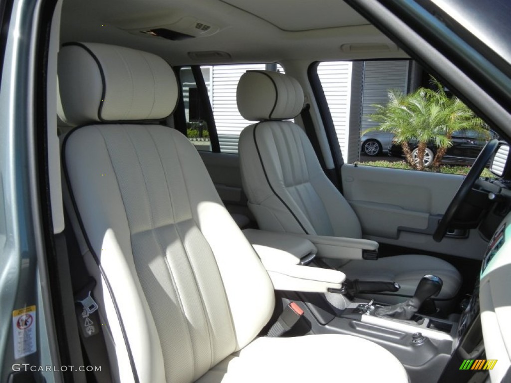 2006 Range Rover Supercharged - Giverny Green Metallic / Sand/Jet photo #21