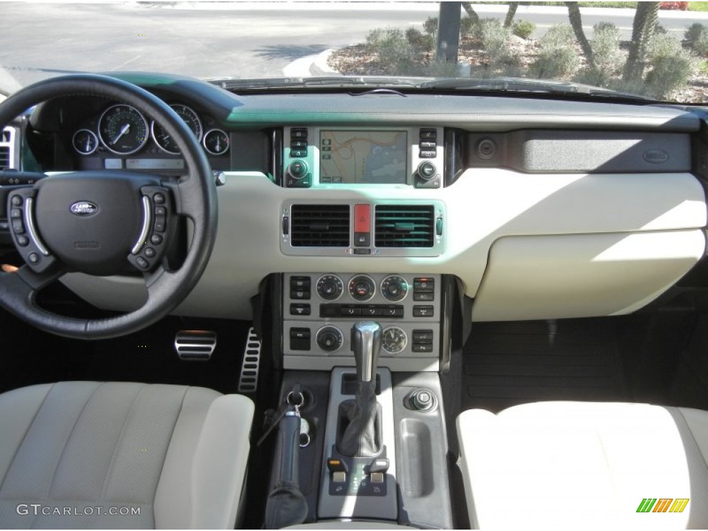 2006 Range Rover Supercharged - Giverny Green Metallic / Sand/Jet photo #23