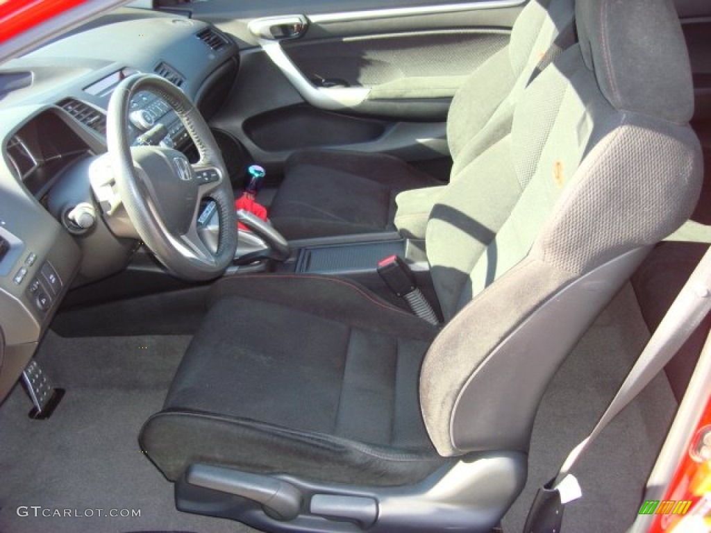 2008 Civic Si Coupe - Rallye Red / Black photo #10