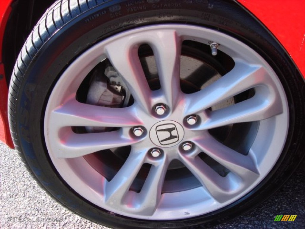 2008 Civic Si Coupe - Rallye Red / Black photo #20