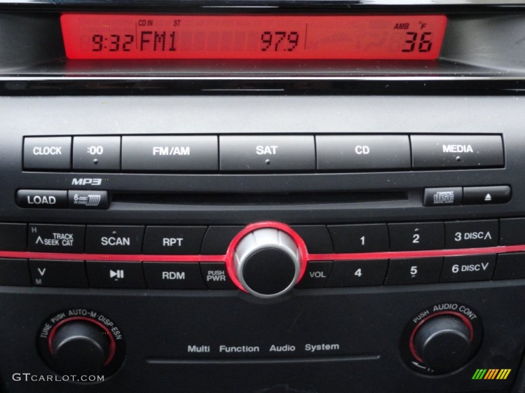2009 Mazda MAZDA3 i Touring Sedan Audio System Photos