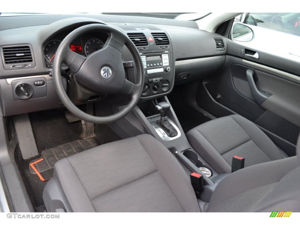 Anthracite Interior 2007 Volkswagen Rabbit 2 Door Photo #61275353
