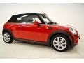 2010 Chili Red Mini Cooper Convertible  photo #2