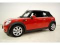 2010 Chili Red Mini Cooper Convertible  photo #8