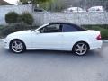 Arctic White 2009 Mercedes-Benz CLK 350 Cabriolet Exterior