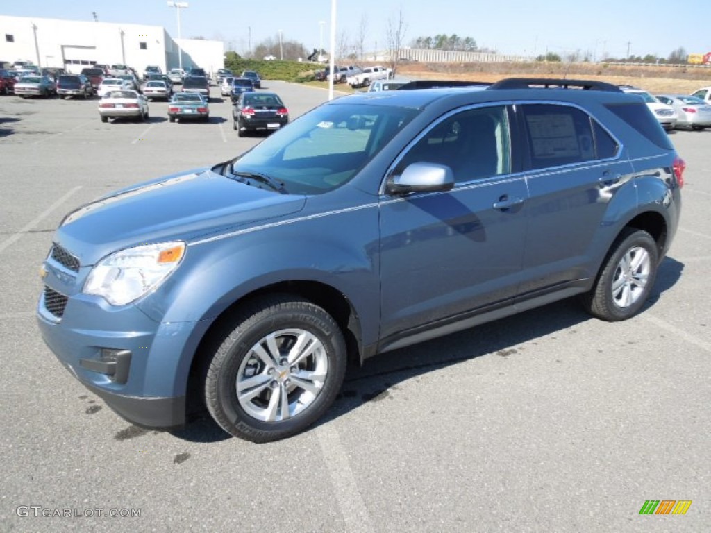 Twilight Blue Metallic 2012 Chevrolet Equinox LT Exterior Photo #61275833