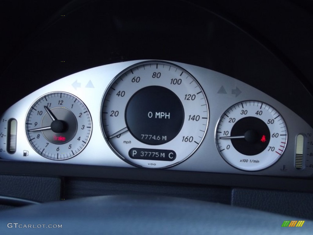 2009 Mercedes-Benz CLK 350 Cabriolet Gauges Photo #61275989