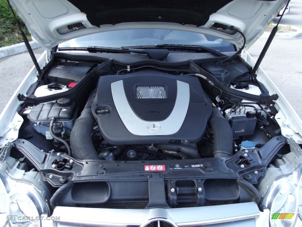 2009 Mercedes-Benz CLK 350 Cabriolet 3.5 Liter DOHC 24-Valve VVT V6 Engine Photo #61276078