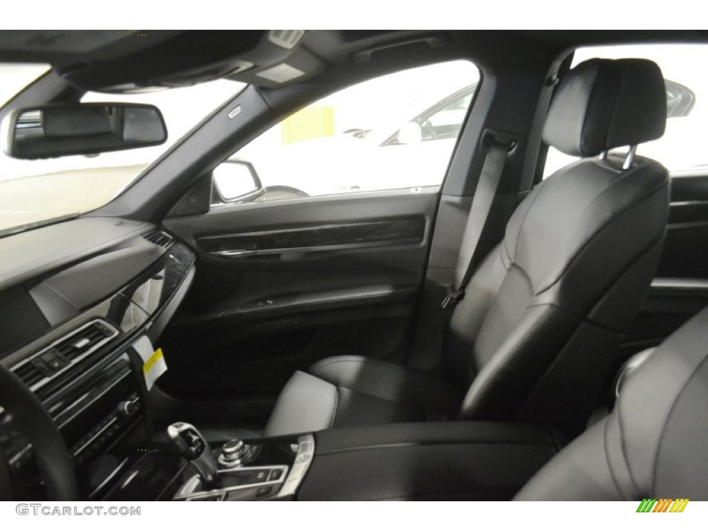 2012 7 Series 750i Sedan - Black Sapphire Metallic / Black photo #6