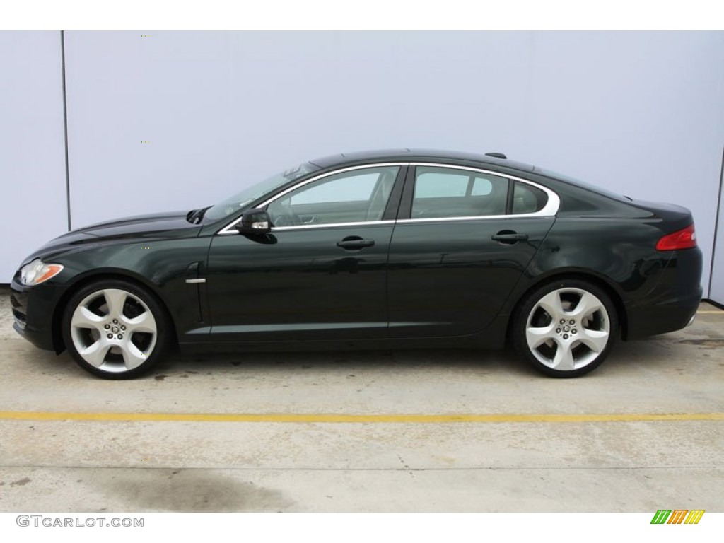 Botanical Green Metallic 2009 Jaguar XF Supercharged Exterior Photo #61276922