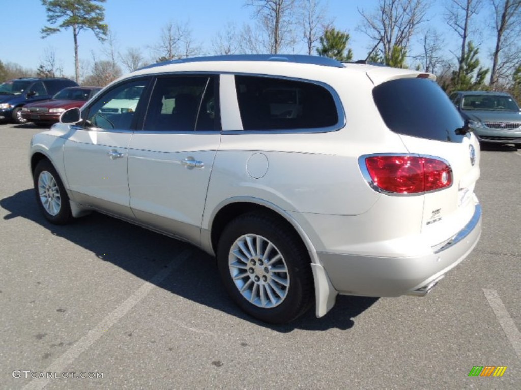 2012 Enclave AWD - White Diamond Tricoat / Cashmere photo #3