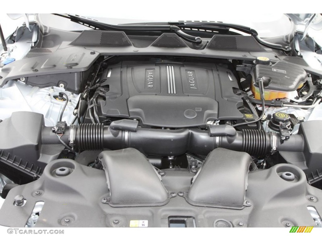 2012 Jaguar XJ XJL Supercharged 5.0 Liter Supercharged DI DOHC 32-Valve VVT V8 Engine Photo #61277432