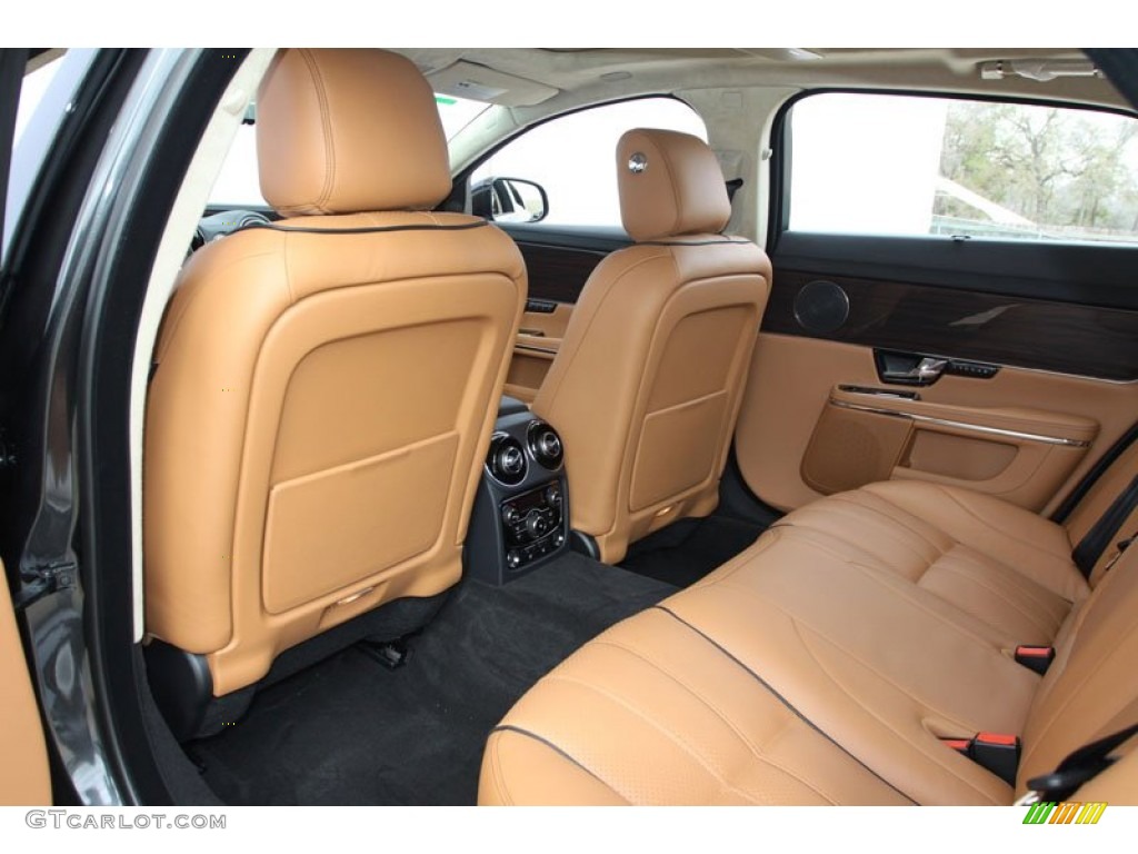 London Tan/Jet Interior 2012 Jaguar XJ XJL Portfolio Photo #61277567