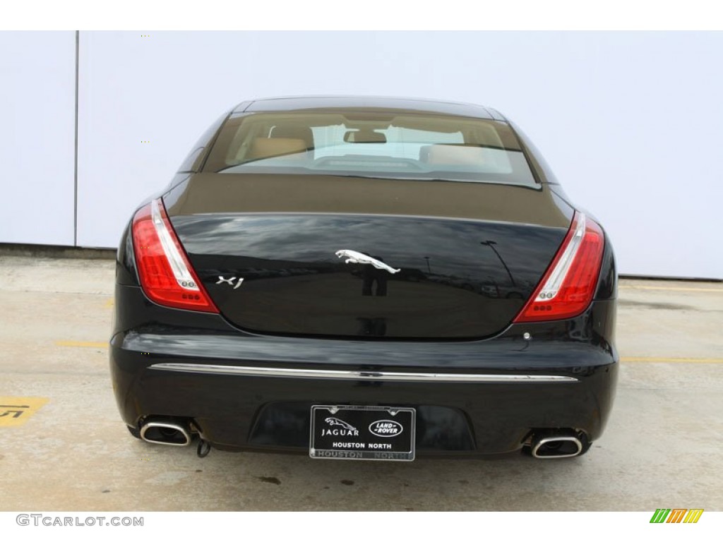 2012 XJ XJ - Midnight Black / London Tan/Jet photo #10