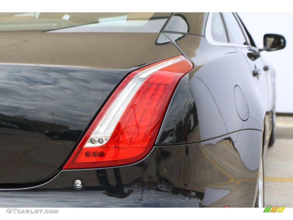 2012 XJ XJ - Midnight Black / London Tan/Jet photo #11