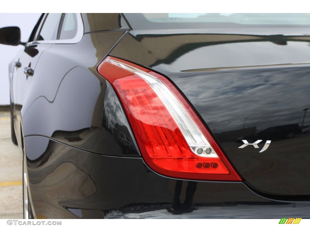 2012 XJ XJ - Midnight Black / London Tan/Jet photo #12