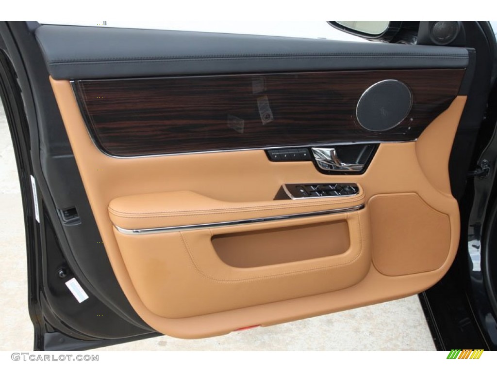 2012 XJ XJ - Midnight Black / London Tan/Jet photo #13