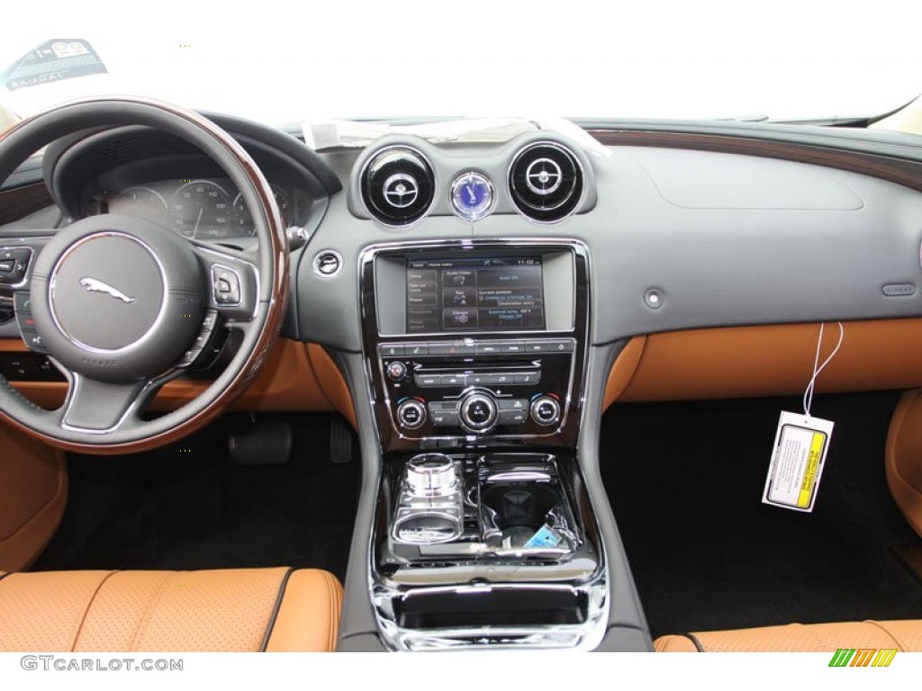 2012 XJ XJ - Midnight Black / London Tan/Jet photo #15