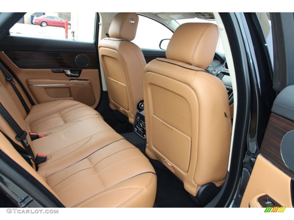 2012 XJ XJ - Midnight Black / London Tan/Jet photo #18