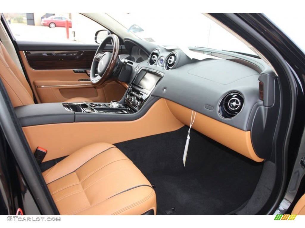 2012 XJ XJ - Midnight Black / London Tan/Jet photo #20