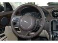 Cashew/Truffle 2012 Jaguar XJ XJ Steering Wheel