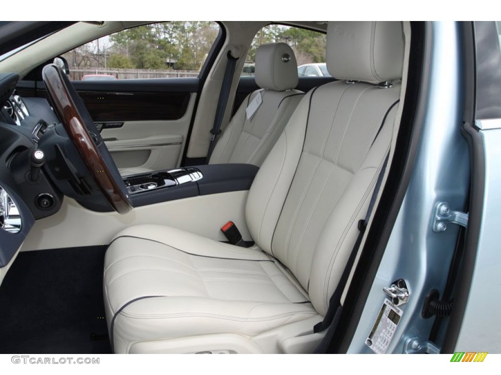 Ivory/Navy Interior 2012 Jaguar XJ XJ Photo #61278197