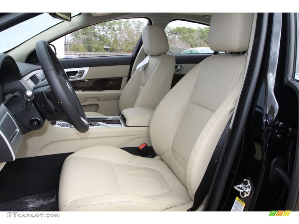 Barley/Warm Charcoal Interior 2012 Jaguar XF Standard XF Model Photo #61278440