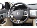Barley/Warm Charcoal Steering Wheel Photo for 2012 Jaguar XF #61278554