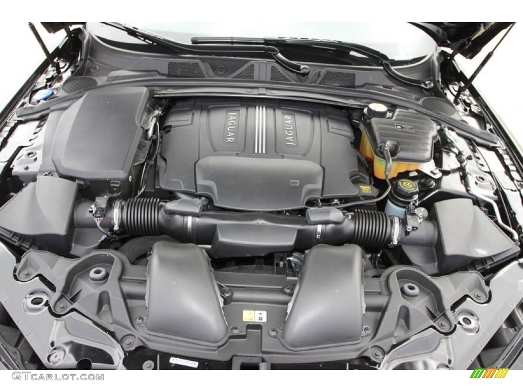 2012 Jaguar XF Standard XF Model 5.0 Liter DI DOHC 32-Valve VVT V8 Engine Photo #61278830