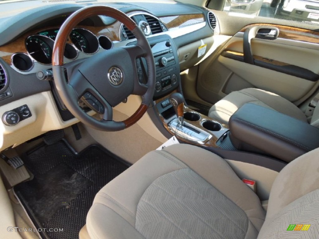 Cashmere/Cocoa Interior 2011 Buick Enclave CX AWD Photo #61278932