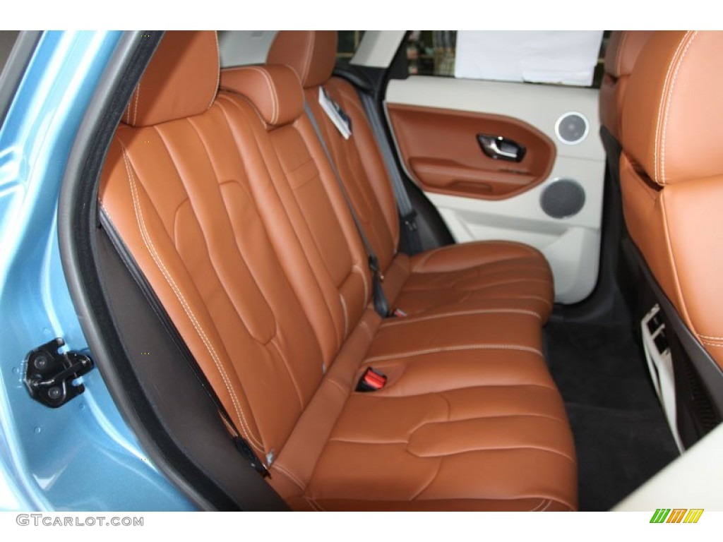2012 Land Rover Range Rover Evoque Prestige Rear Seat Photo #61279016