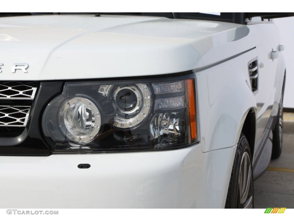 2012 Range Rover Sport Supercharged - Fuji White / Ebony photo #8