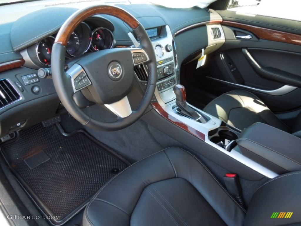 Ebony/Ebony Interior 2012 Cadillac CTS 3.6 Sedan Photo #61279169