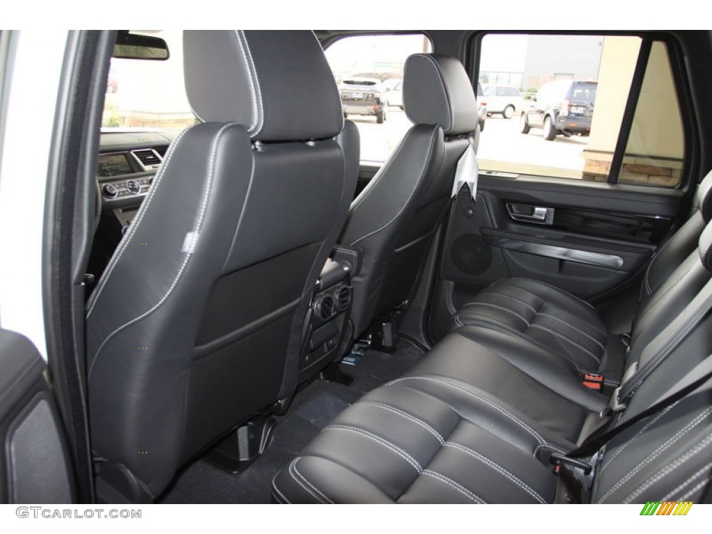Ebony Interior 2012 Land Rover Range Rover Sport Supercharged Photo #61279199