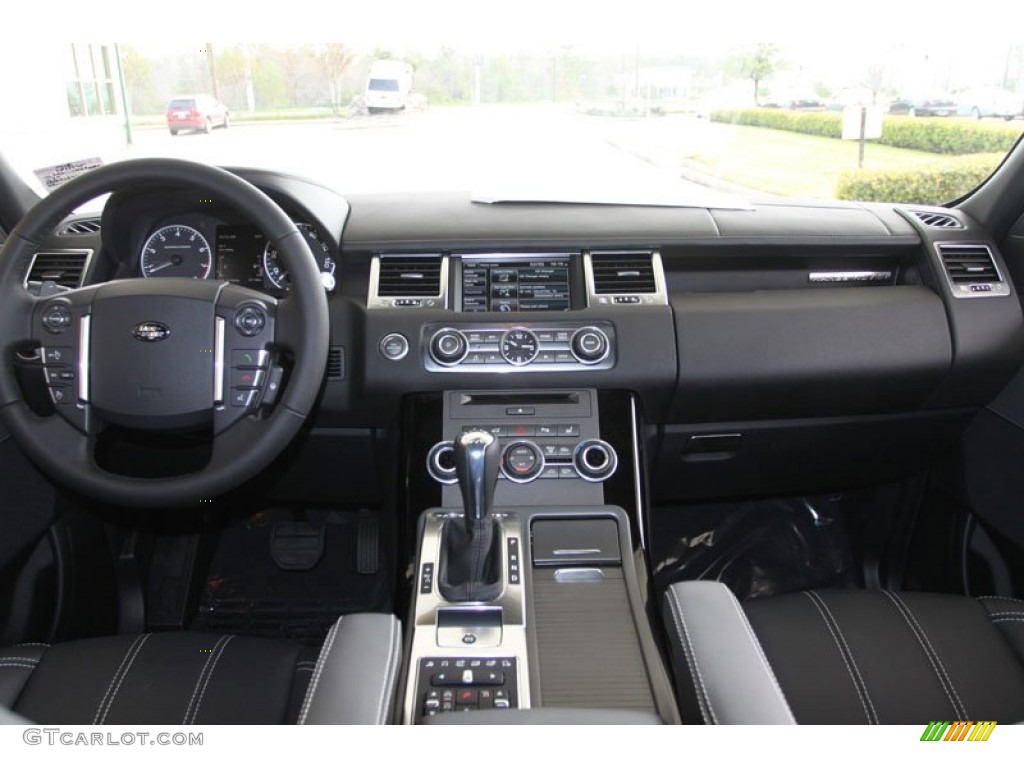 2012 Land Rover Range Rover Sport Supercharged Ebony Dashboard Photo #61279208