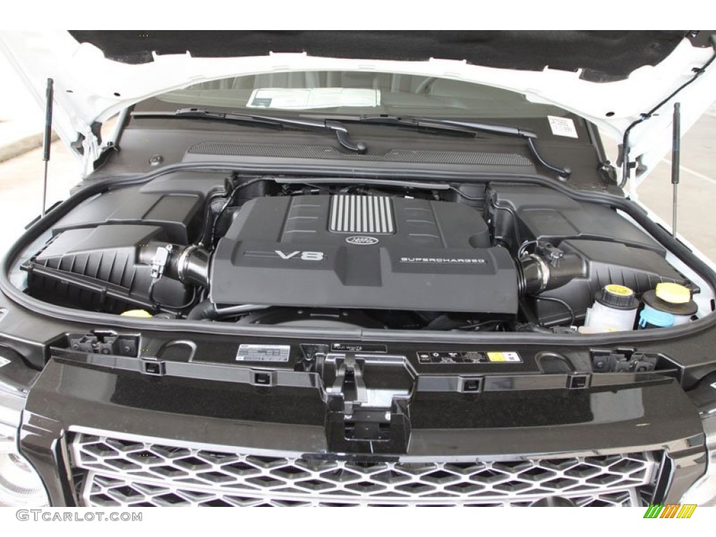 2012 Land Rover Range Rover Sport Supercharged 5.0 Liter Supercharged GDI DOHC 32-Valve DIVCT V8 Engine Photo #61279286