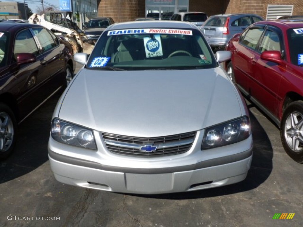 2002 Impala  - Galaxy Silver Metallic / Medium Gray photo #2